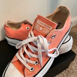 Desert Peach Platform converse
